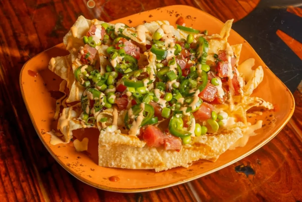 Ahi Poke Nachos