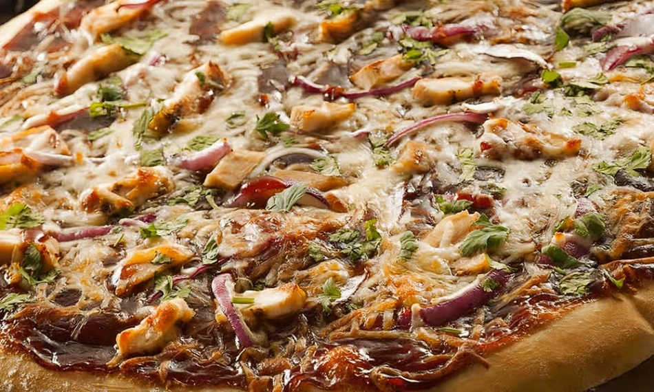 BBQ Chicken Pizza 1