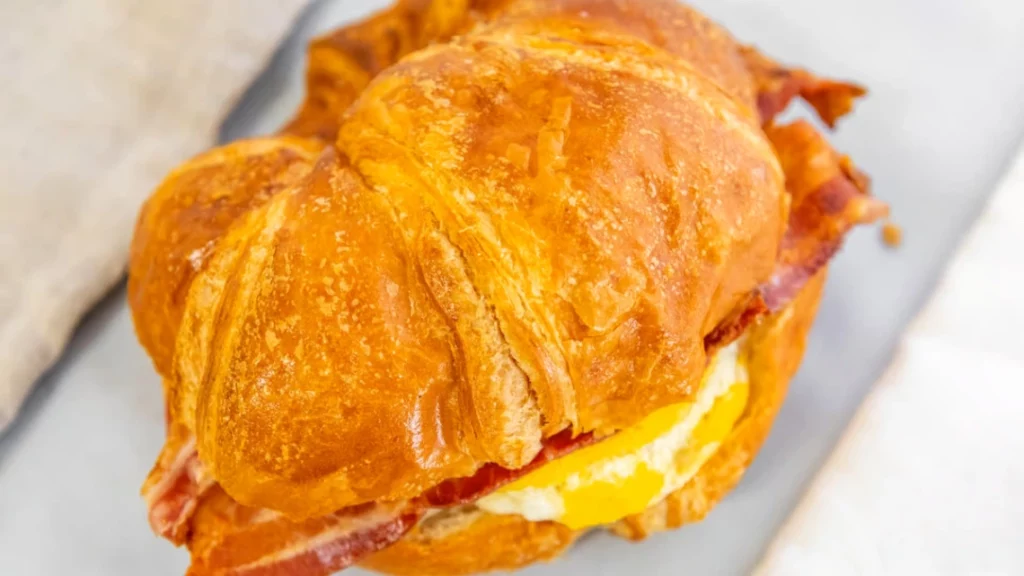 Bacon Egg And Cheese Croissant