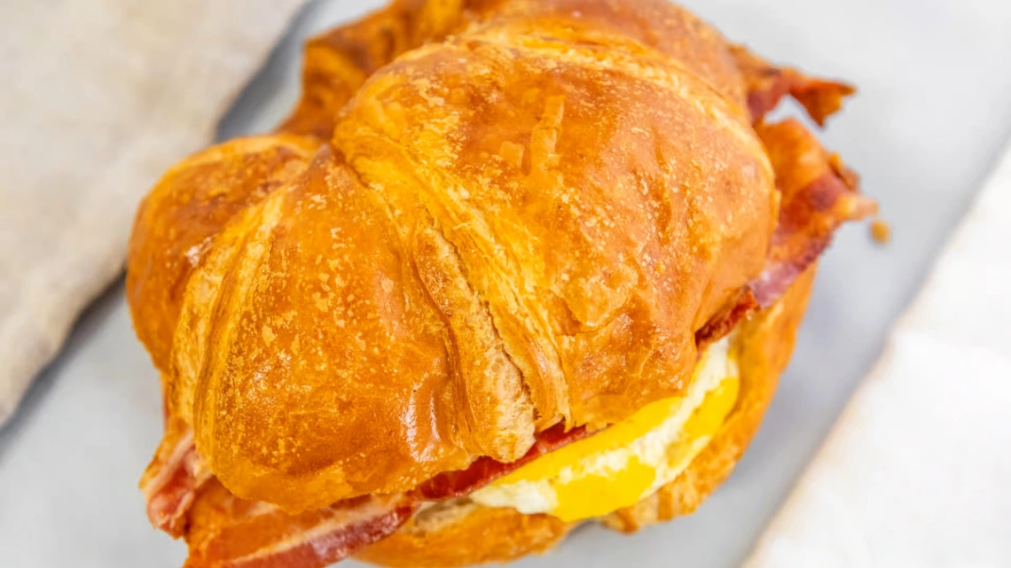 Bacon Egg And Cheese Croissant