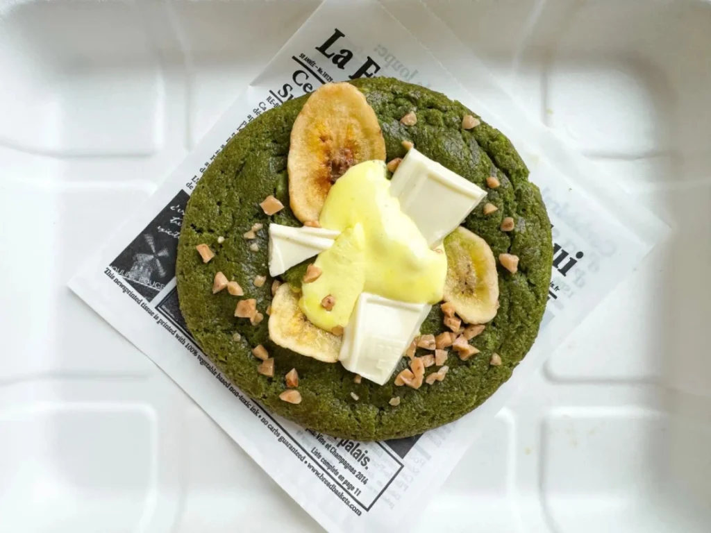 Banana Matcha Cookie