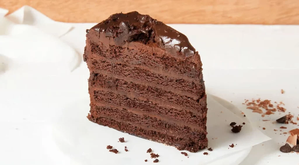 Big Chocolate Cake Slice