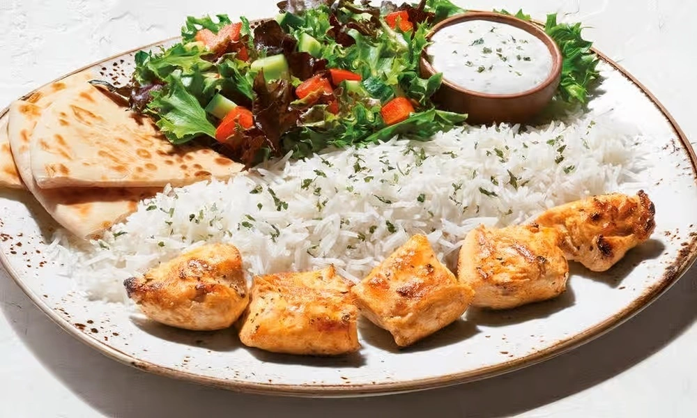 Chicken Kabob Plate