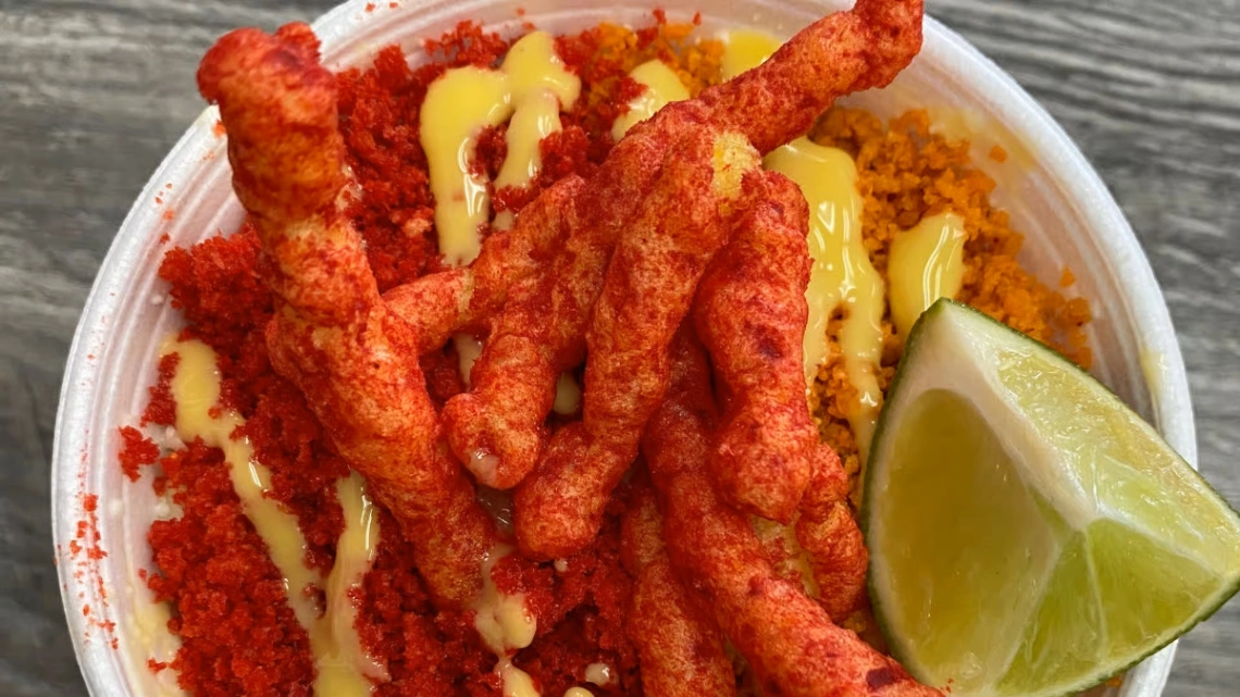Hot Cheetos In A Cup