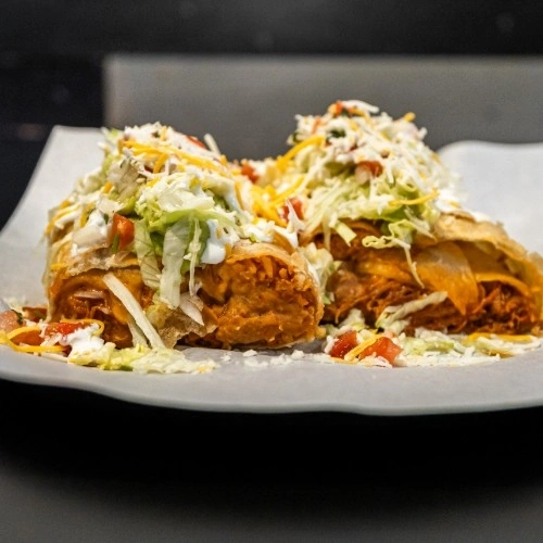 Shredded Chicken Chimichanga