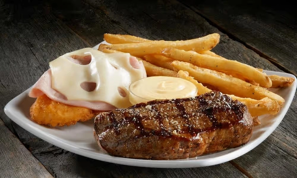 Steak Malibu Chicken