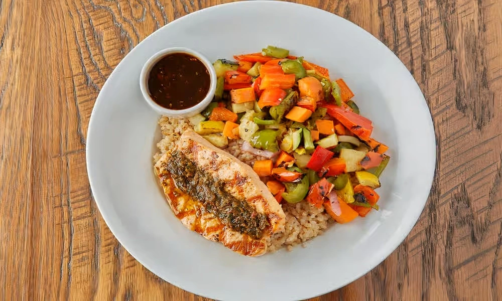 Sustainable Salmon Bowl Gf