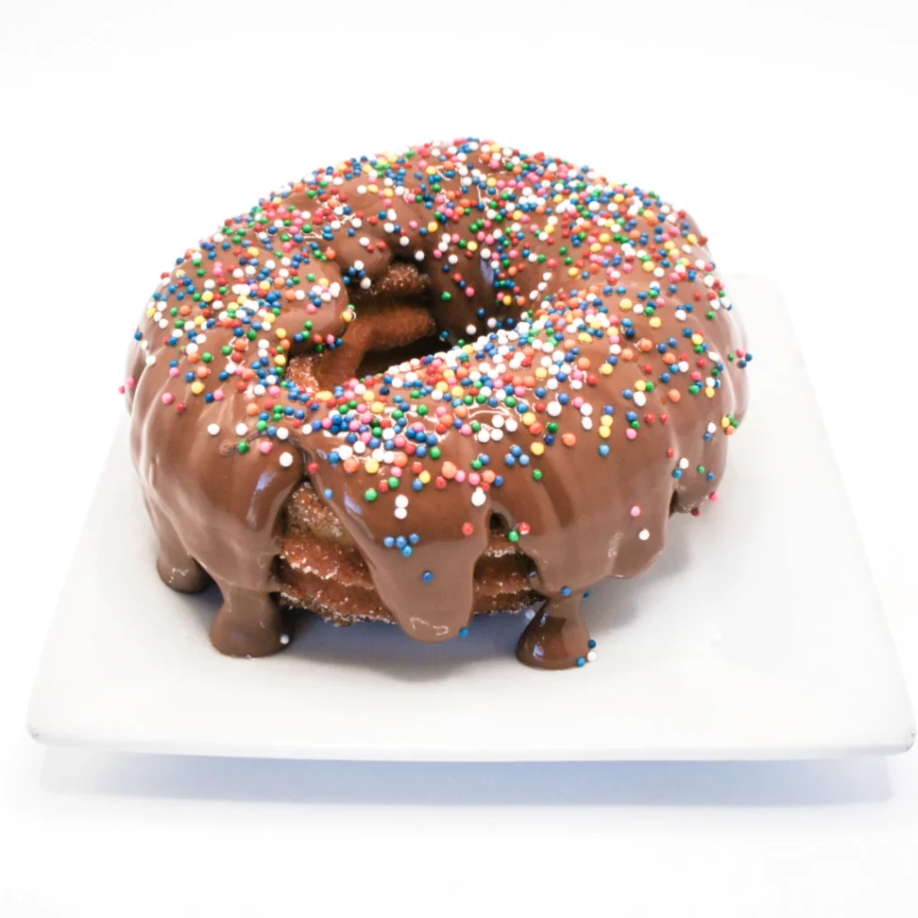Churro Doughnut Happy Days Cafe 2 Webp