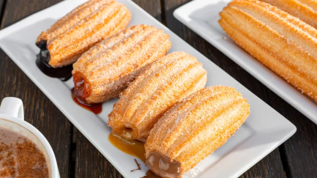Stuffed Churro Sampler Happy Days Cafe Webp