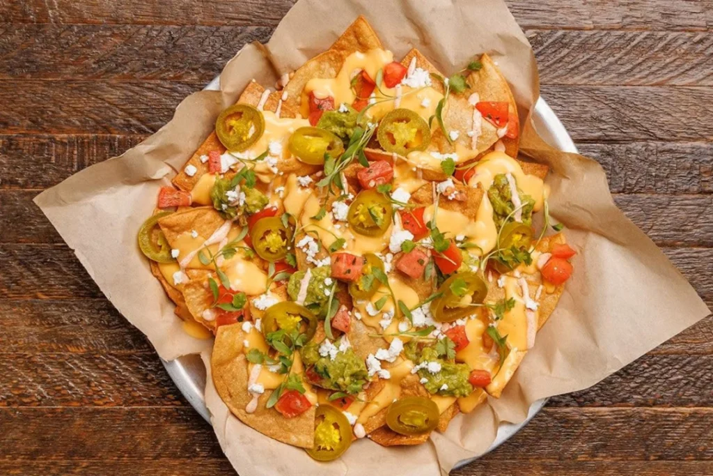 Pie Tin Nachos