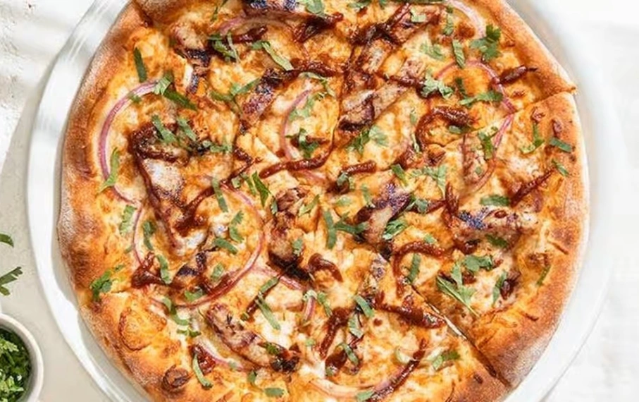 THE ORIGINAL BBQ CHICKEN PIZZA