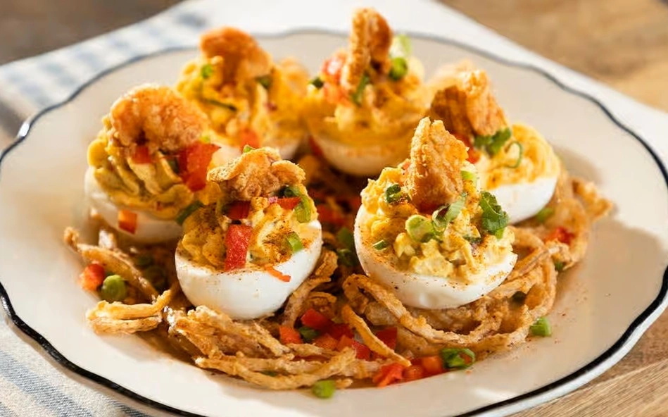 CRACKED OUT DEVILED EGGS