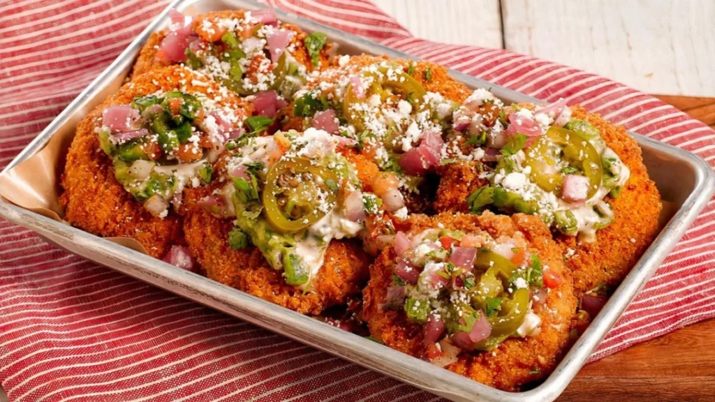 LOADED FRIED GREEN TOMATO