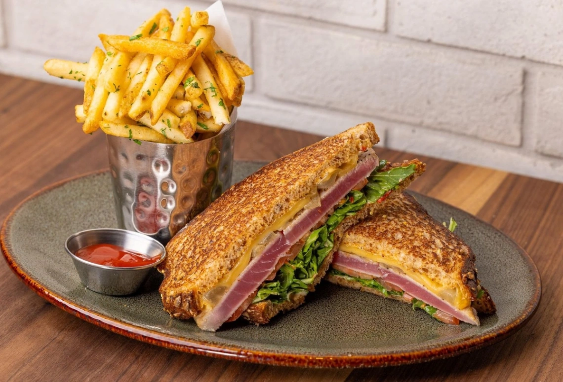 Seared Ahi Tuna Sandwich