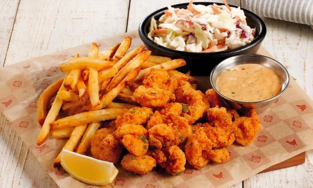 Crispy Lowcountry Shrimp Platter 1