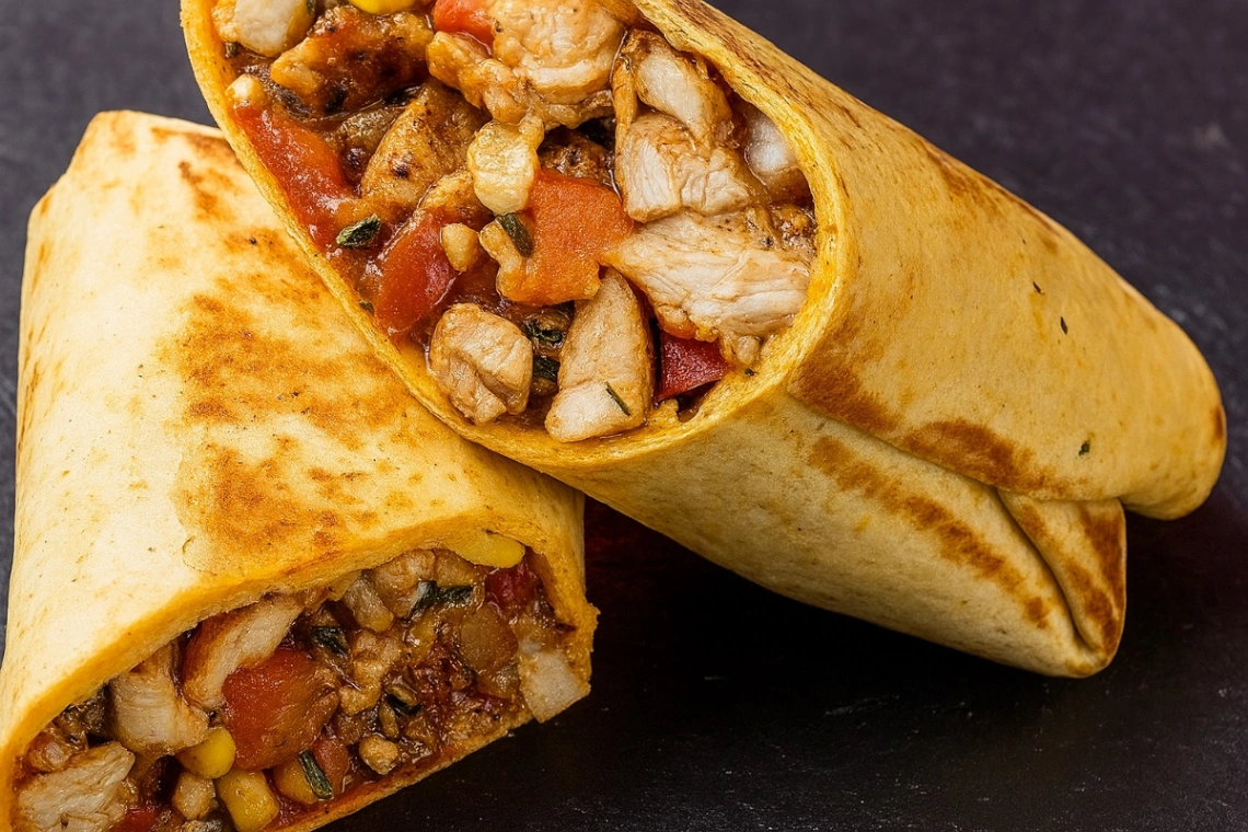 Grilled Chicken Burrito