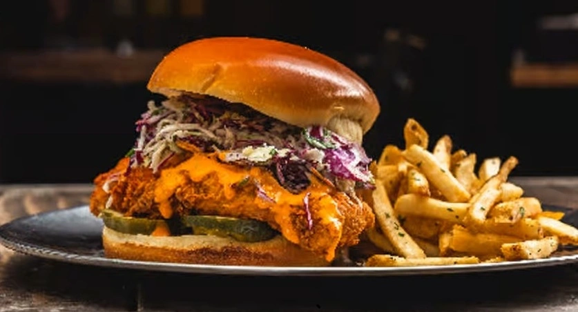 Spicy Fried Chicken Sandwich 3