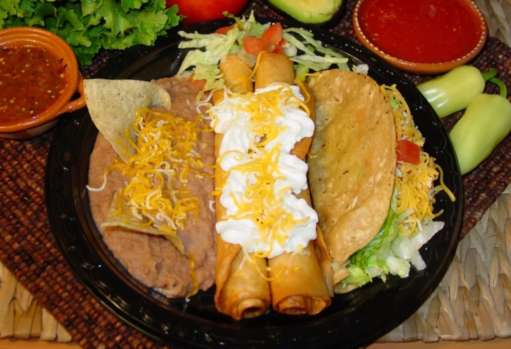 2 Flauta Special W Shredded Taco 1