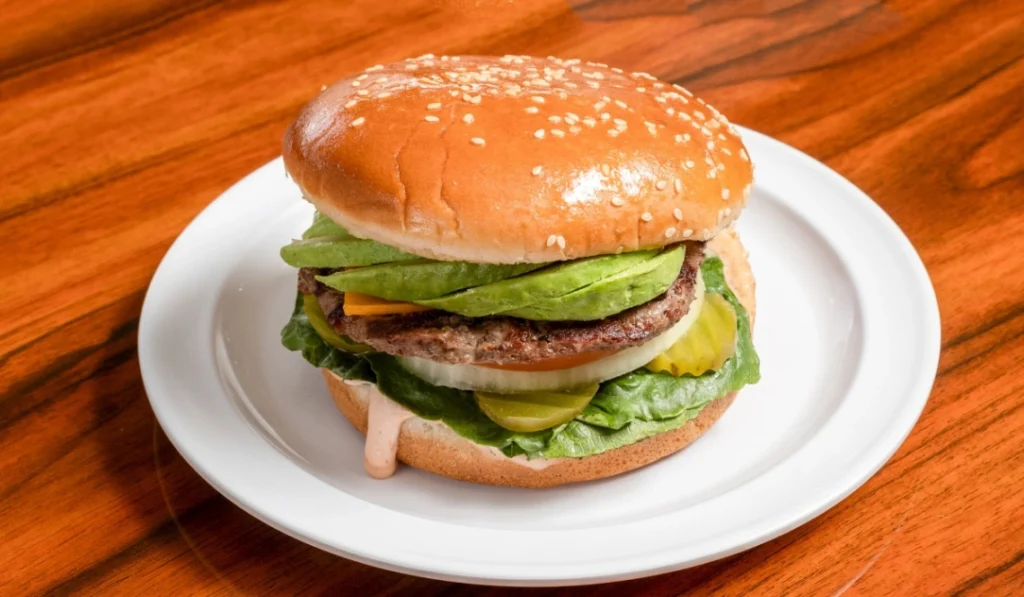 Avocado Cheeseburger 2
