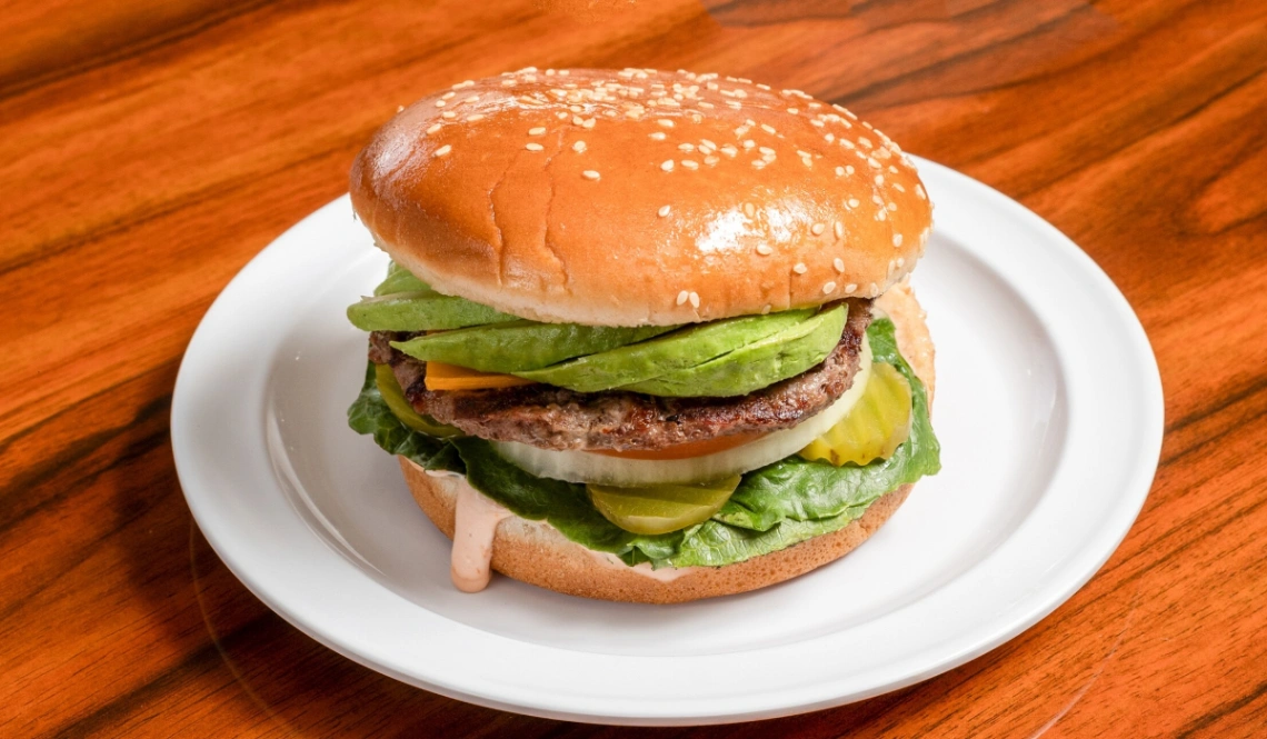 Avocado Cheeseburger 2