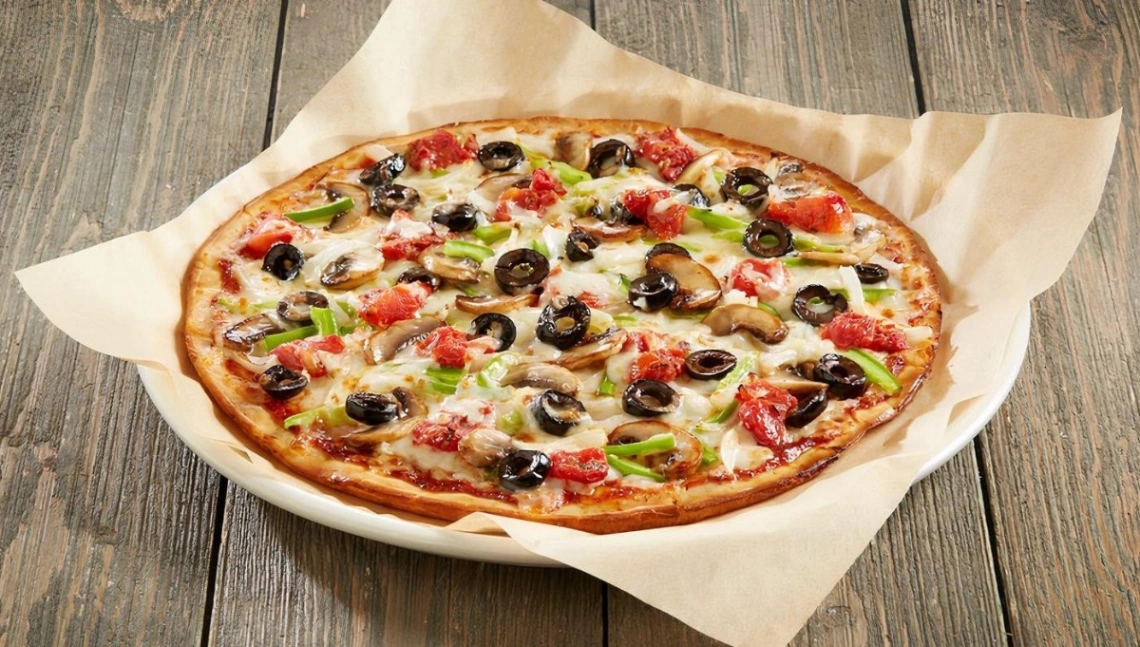 Gluten Free Vegetarian Pizza 1