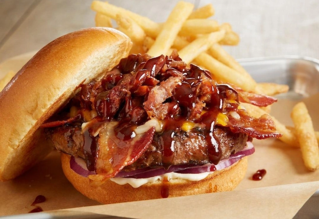 Hickory Brisket And Bacon Burger 2